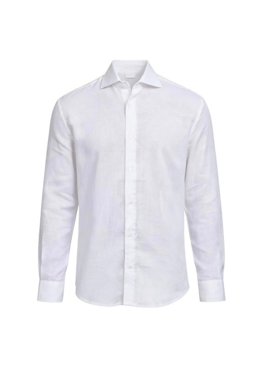 Men's Premium Linen Shirt – White